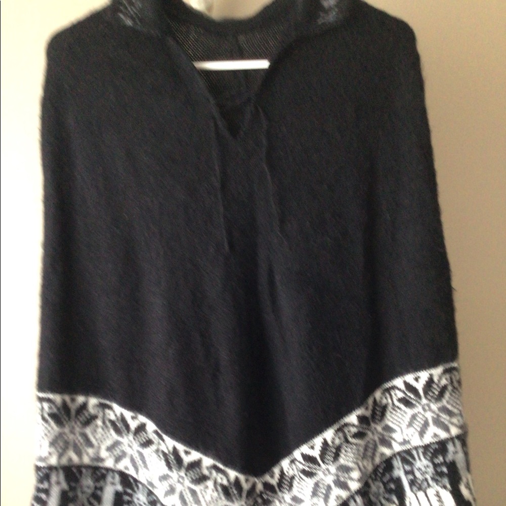Woman’s Poncho Alpaca size S-M